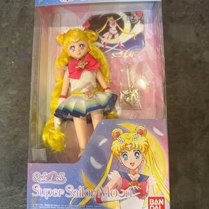 Bandai Super Sailor Moon Style Doll - Yellow and Blue